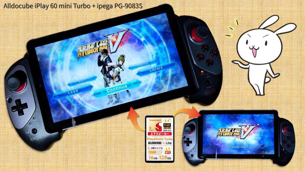 Alldocube iPlay 60 mini Turbo + ipega PG-9083S